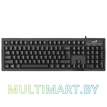 Клавиатура Genius Smart KB-102 (белая кириллица)